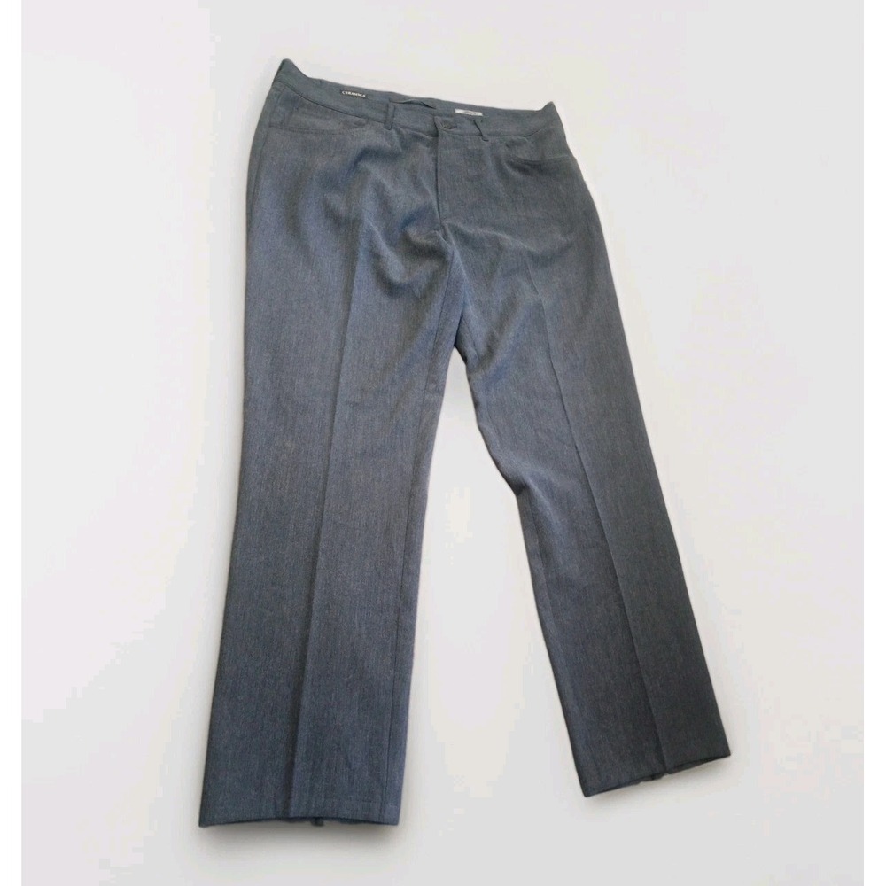 Alberto Men Dress Pants 54 Ceramica Tom Comfort Fit Chino Office Wear Navy 38X31